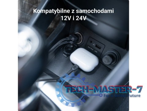 Ładowarka samochodowa GC PowerRide Nano36 36W 6A 2x USB-A Ładowarka samochodowa GC PowerRide Nano36 36W 6A 2x USB-A