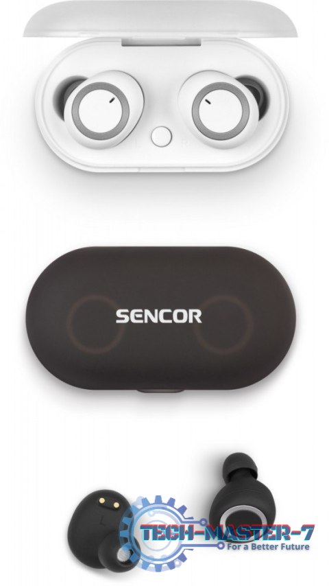 Słuchawki bluetooth douszne SEP 510BT BK TWS Słuchawki bluetooth douszne SEP 510BT BK TWS