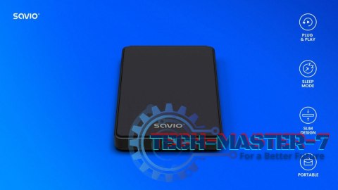 Obudowa na dysk zewnętrzny HDD / SSD 2.5" USB 2.0 AK-73 Obudowa na dysk zewnętrzny HDD / SSD 2.5" USB 2.0 AK-73