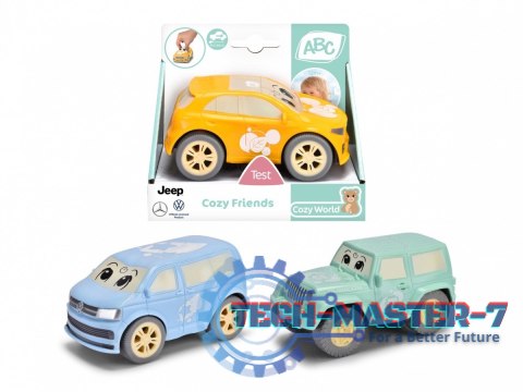 Pojazd ABC Cozy Friends 3 rodzaje MIX Pojazd ABC Cozy Friends 3 rodzaje MIX