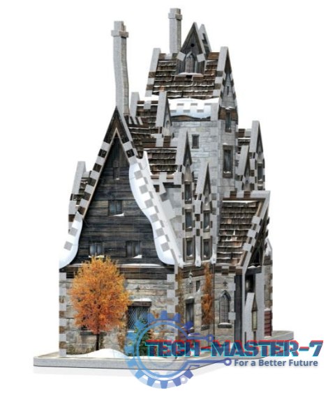 Puzzle 3D 395 elementów Harry Potter Hogsmeade Pub pod Trzema Miotłami Puzzle 3D 395 elementów Harry Potter Hogsmeade Pub pod Trzema Miotłami