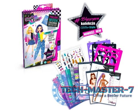 Zestaw Projekt Moda - Szkicownik Zestaw Projekt Moda - Szkicownik