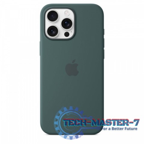 Etui silikonowe z MagSafe do iPhonea 16 Pro Max - górskie jezioro Etui silikonowe z MagSafe do iPhonea 16 Pro Max - górskie jezioro