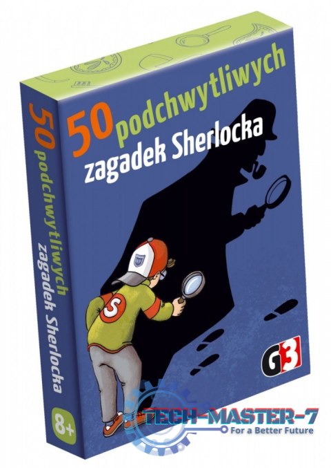 Gra 50 podchwytliwych zagadek Sherlocka Gra 50 podchwytliwych zagadek Sherlocka