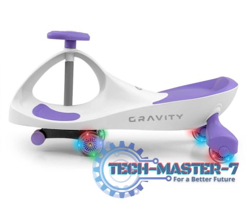 Jeździk grawitacyjny Gravity biało-fioletowy Jeździk grawitacyjny Gravity biało-fioletowy