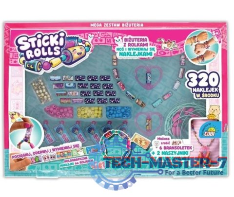 Sticki Rolls - Mega zestaw Biżuteria Sticki Rolls - Mega zestaw Biżuteria