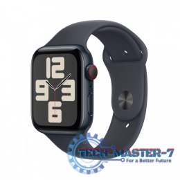 Watch SE GPS + Cellular, koperta 40 mm z aluminium w kolorze północy z paskiem sportowym w kolorze północy - rozmiar S/M