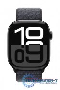 Watch Series 10 GPS + Cellular, koperta 46 mm z aluminium w kolorze onyksu z opaską sportową w kolorze atramentowym