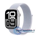 Watch Series 10 GPS, koperta 42 mm z aluminium w kolorze srebrnym z opaską sportową w kolorze błękitnego obłoku