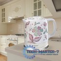 Ceramiczny czajnik elektryczny 1,5l 1500W MR-068-FLOWERS
