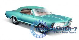 Model kompozytowy Buick Riviera 1965 niebieski 1/24