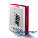 PCEU-430RS Kontroler PCIe 4x port USB 3.2 GEN 1, UASP, chipset Renesas, 15-pin SATA zasilacz