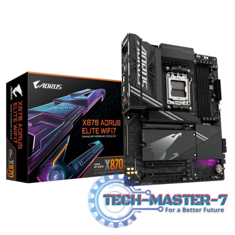 Płyta główna X870 A ELITE WIFI7 AM5 4DDR5 HDMI/USB-C ATX