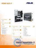 Płyta główna PRIME X870-P AM5 4DDR5 HDMI/USB-C ATX