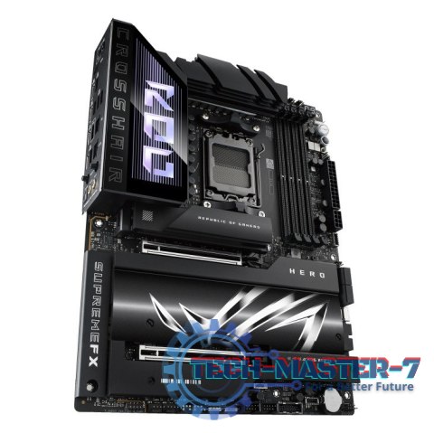 Płyta główna ROG CROSSHAIR X870E HERO AM5 4DDR5 HDMI/USB-C Płyta główna ROG CROSSHAIR X870E HERO AM5 4DDR5 HDMI/USB-C
