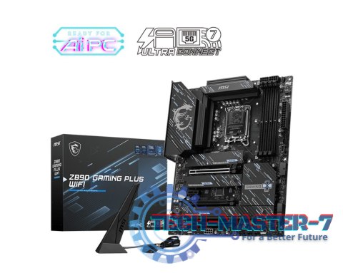 Płyta główna Z890 GAMING PLUS WIFI s1851 4DDR5 ATX Płyta główna Z890 GAMING PLUS WIFI s1851 4DDR5 ATX