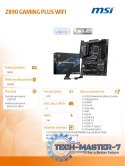 Płyta główna Z890 GAMING PLUS WIFI s1851 4DDR5 ATX
