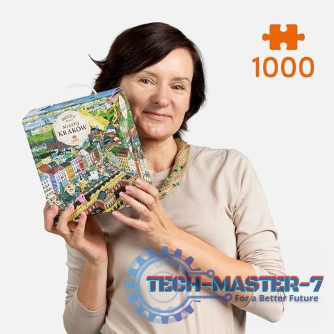 Puzzle Puzzlove Miasto Kraków 1000 elementów Puzzle Puzzlove Miasto Kraków 1000 elementów