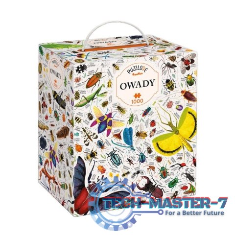 Puzzle Puzzlove Owady 1000 elementów Puzzle Puzzlove Owady 1000 elementów