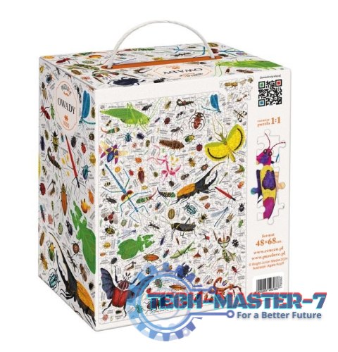 Puzzle Puzzlove Owady 1000 elementów Puzzle Puzzlove Owady 1000 elementów
