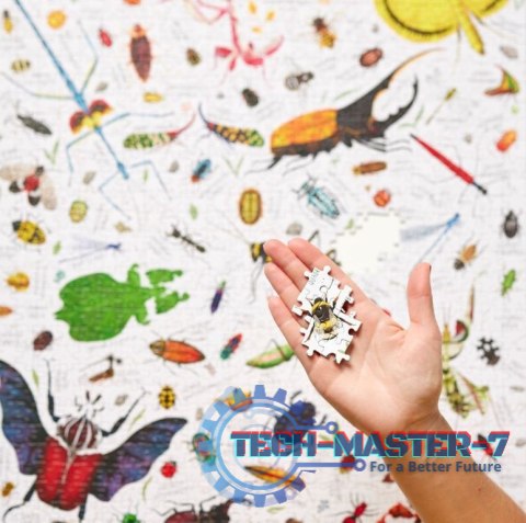 Puzzle Puzzlove Owady 1000 elementów Puzzle Puzzlove Owady 1000 elementów