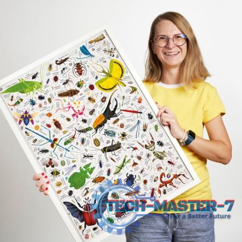 Puzzle Puzzlove Owady 1000 elementów Puzzle Puzzlove Owady 1000 elementów