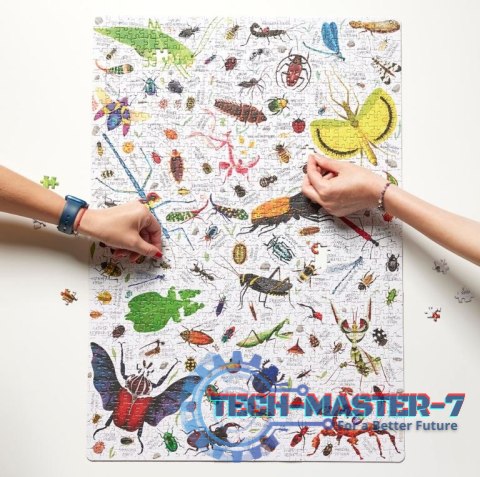 Puzzle Puzzlove Owady 1000 elementów Puzzle Puzzlove Owady 1000 elementów