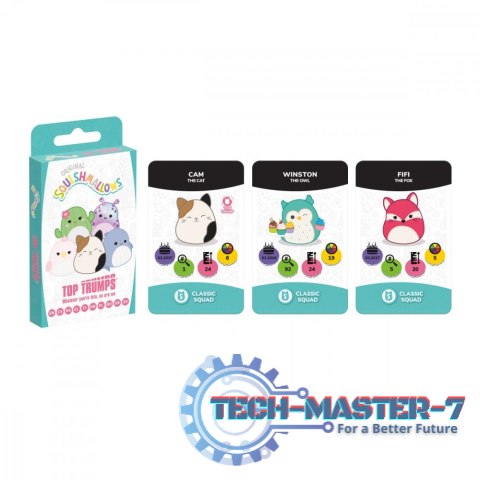 Gra karciana Top Trumps Squishmallows Gra karciana Top Trumps Squishmallows