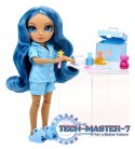 Lalka Rainbow High Junior PJ Party, Skyler Blue