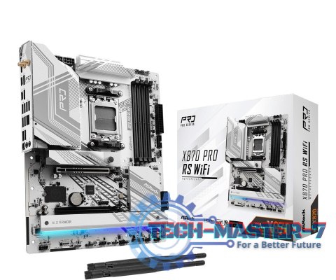 Płyta główna X870 PRO RS WIFI AM5 4DDR5 M.2 ATX Płyta główna X870 PRO RS WIFI AM5 4DDR5 M.2 ATX