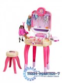 Toaletka Barbie z lampą do paznokci hybryd