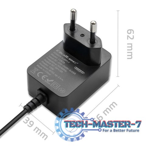 Ładowarka Super FAST PD for Raspberry PI 4 | USB-C | 15W | 5V | 3A | Czarna Ładowarka Super FAST PD for Raspberry PI 4 | USB-C | 15W | 5V | 3A | Czarna