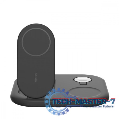 Magnetyczna podstawka ładująca BOOSTCHARGE 3w1 Qi2 15W czarna składana Magnetyczna podstawka ładująca BOOSTCHARGE 3w1 Qi2 15W czarna składana
