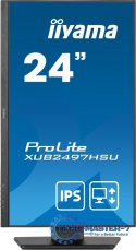 Monitor 24 cale XUB2497HSU-B2 IPS, HDMI, DP, 2x2W, 2xUSB, Pivot, HAS(150mm) /5y/