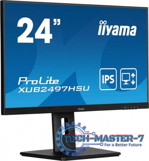 Monitor 24 cale XUB2497HSU-B2 IPS, HDMI, DP, 2x2W, 2xUSB, Pivot, HAS(150mm) /5y/ Monitor 24 cale XUB2497HSU-B2 IPS, HDMI, DP, 2x2W, 2xUSB, Pivot, HAS(150mm) /5y/
