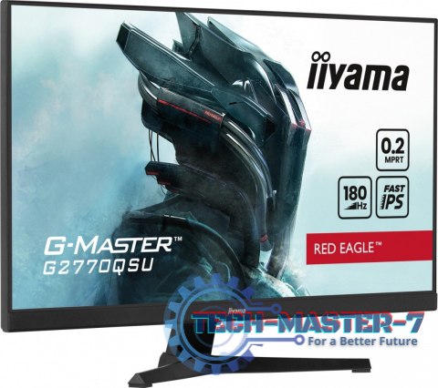 Monitor 27 cali G2770Q 0.2ms, IPS, DP, HDMI, 180Hz Monitor 27 cali G2770Q 0.2ms, IPS, DP, HDMI, 180Hz