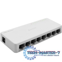 SWITCH przełącznik sieciowy 8 x port RJ45 | 1000Mbps | Fast Ethernet | LAN