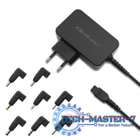 Uniwersalny zasilacz do laptopa 30W | 8 wtyczek