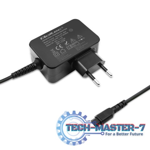 Uniwersalny zasilacz do laptopa 30W | 8 wtyczek Uniwersalny zasilacz do laptopa 30W | 8 wtyczek