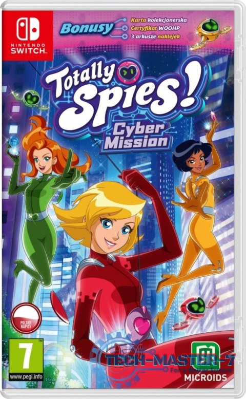 Gra Nintendo Switch Odlotowe Agentki Totally Spies Cybermisja Gra Nintendo Switch Odlotowe Agentki Totally Spies Cybermisja