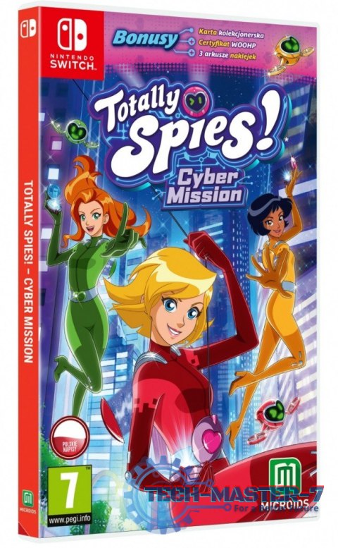 Gra Nintendo Switch Odlotowe Agentki Totally Spies Cybermisja Gra Nintendo Switch Odlotowe Agentki Totally Spies Cybermisja
