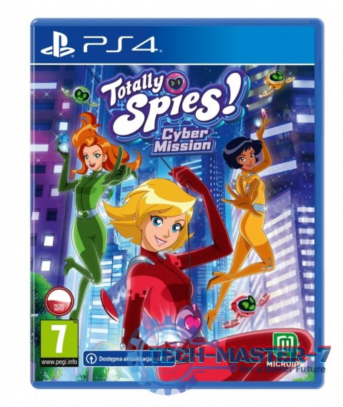 Gra PlayStation 4 Odlotowe Agentki Totally Spies Cybermisja Gra PlayStation 4 Odlotowe Agentki Totally Spies Cybermisja
