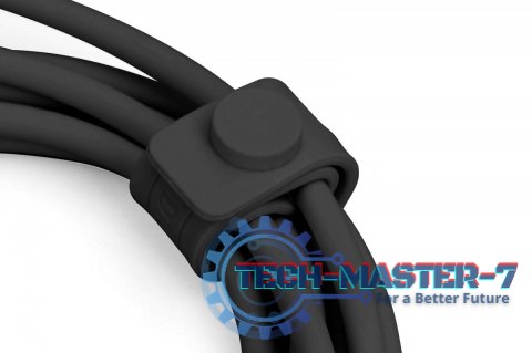 Kabel zasilający silikonowy USB-A - USB-C, USB 2.0 60W, 0,5m Czarny Kabel zasilający silikonowy USB-A - USB-C, USB 2.0 60W, 0,5m Czarny