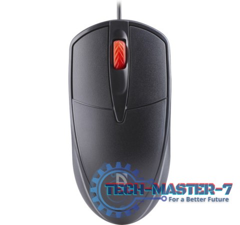 Mysz przewodowa silent click ICON MB-057 1000 DPI Czarna Mysz przewodowa silent click ICON MB-057 1000 DPI Czarna