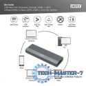 Obudowa USB 3.1 Typ C na dysk SSD M.2 NVMe 10 Gbps + SATA 6 Gbps aluminiowa, beznarzędziowa