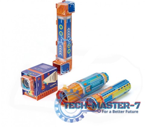 Puzzle 3D Zestaw z kolorami i światłem Puzzle 3D Zestaw z kolorami i światłem