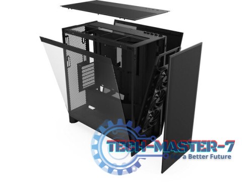 Obudowa NZXT H7 Flow Midi Tower z oknem (2024) Czarna Obudowa NZXT H7 Flow Midi Tower z oknem (2024) Czarna