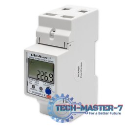 Jednofazowy elektroniczny licznik | miernik zużycia energii na szynę DIN | 230V | LCD | Wi-Fi