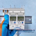 Jednofazowy elektroniczny licznik | miernik zużycia energii na szynę DIN | 230V | LCD | Wi-Fi