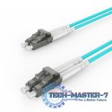 Kabel światłowodowy wielomodowy duplex OM4 50/125,LC/LC,30m